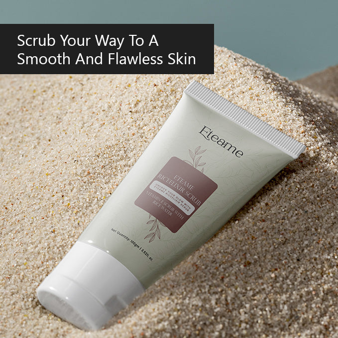 Eteame RiceElixir Scrub - 100gm
