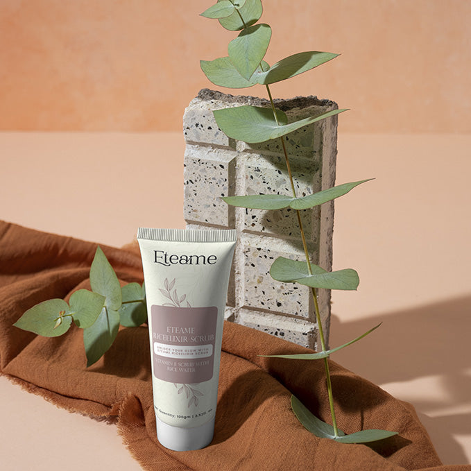 Eteame RiceElixir Scrub - 100gm