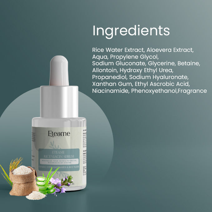 Eteame RiceNiacin Serum - 30ml